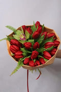 Buchet de lalele roșii ❤️🌷